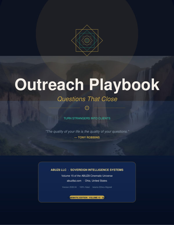 Outreach Playbook cover